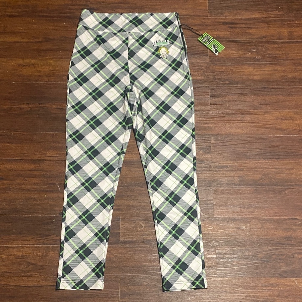 BeetleJuice X Unique Vintage Leggings Size 10-12 - Picture 2 of 10